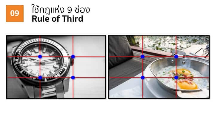 ใช้กฏแห่ง 9 ช่อง